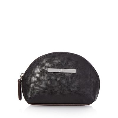 Designer black dome coin purse